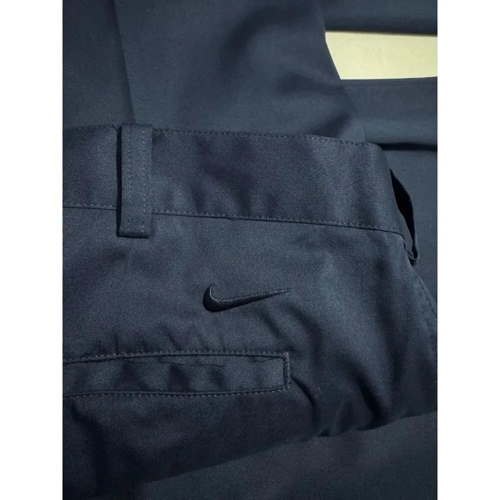 Nike Golf Pants Navy Blue 38x30 Polyester Spandex Dri Fit